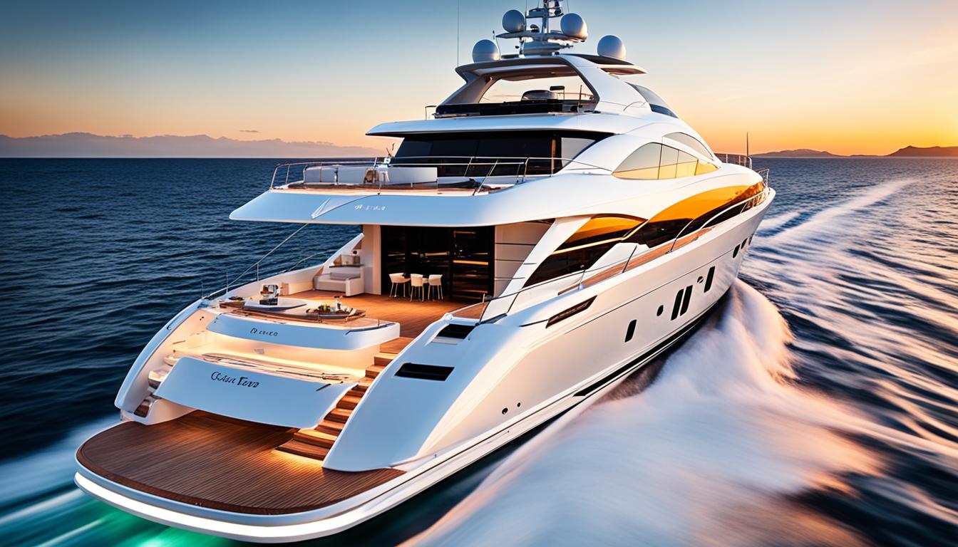 high-end yachts