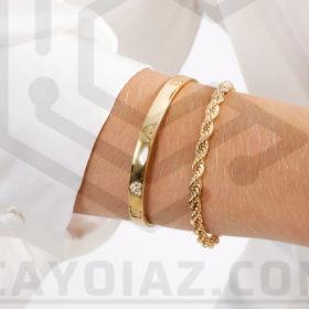 Designer 18K Gold Bracelet